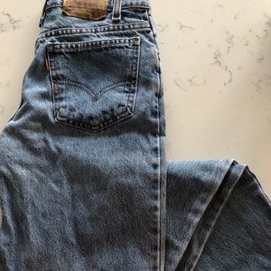 1980’s Vintage 501 shrink to fit jeans